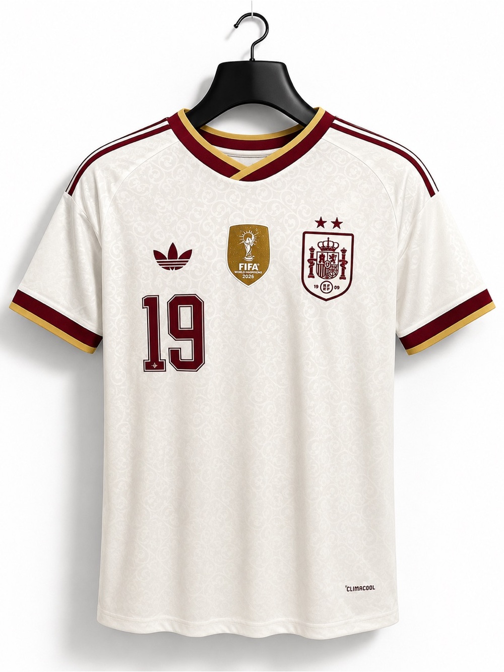 Spain Away 2026 World Cup Champion Lamine Yamal #19